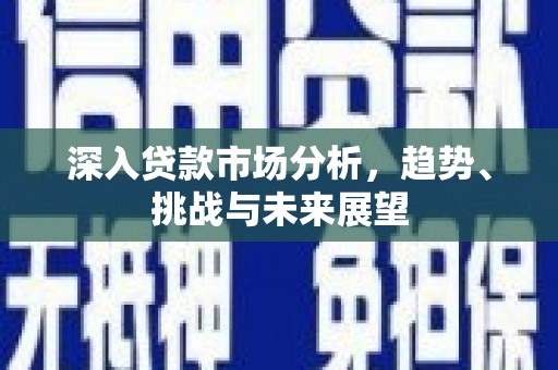 三明深入贷款市场分析，趋势、挑战与未来展望