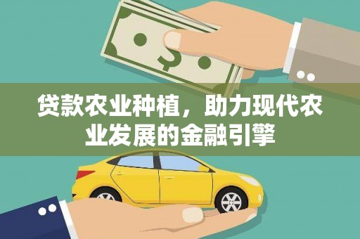 三明贷款农业种植，助力现代农业发展的金融引擎