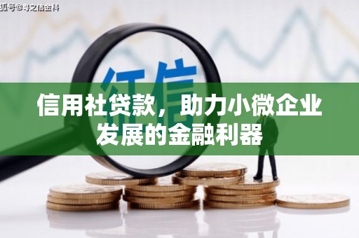 三明信用社贷款，助力小微企业发展的金融利器