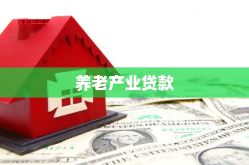 三明养老产业贷款