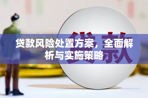 三明贷款风险处置方案，全面解析与实施策略