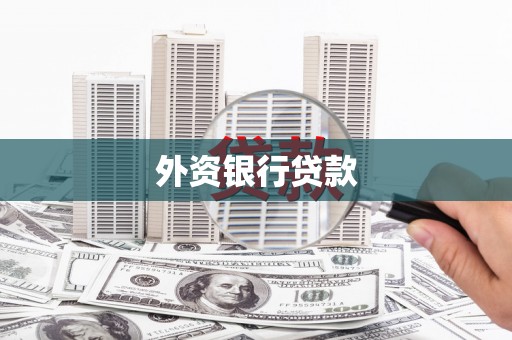 三明外资银行贷款