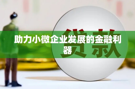 三明助力小微企业发展的金融利器