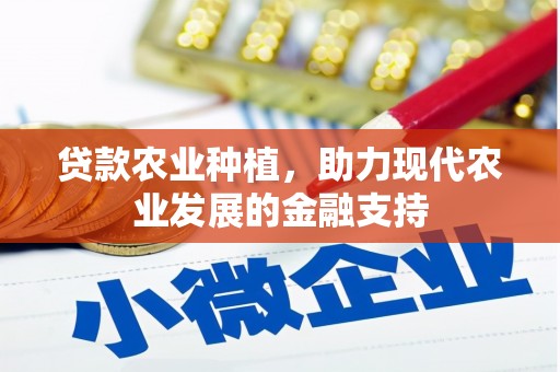 三明贷款农业种植，助力现代农业发展的金融支持